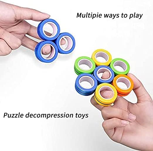 Fidget Ring – Magnetic Toy for Stress Relief PRO