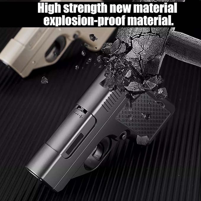 Gun Lighter with Cigarette Case