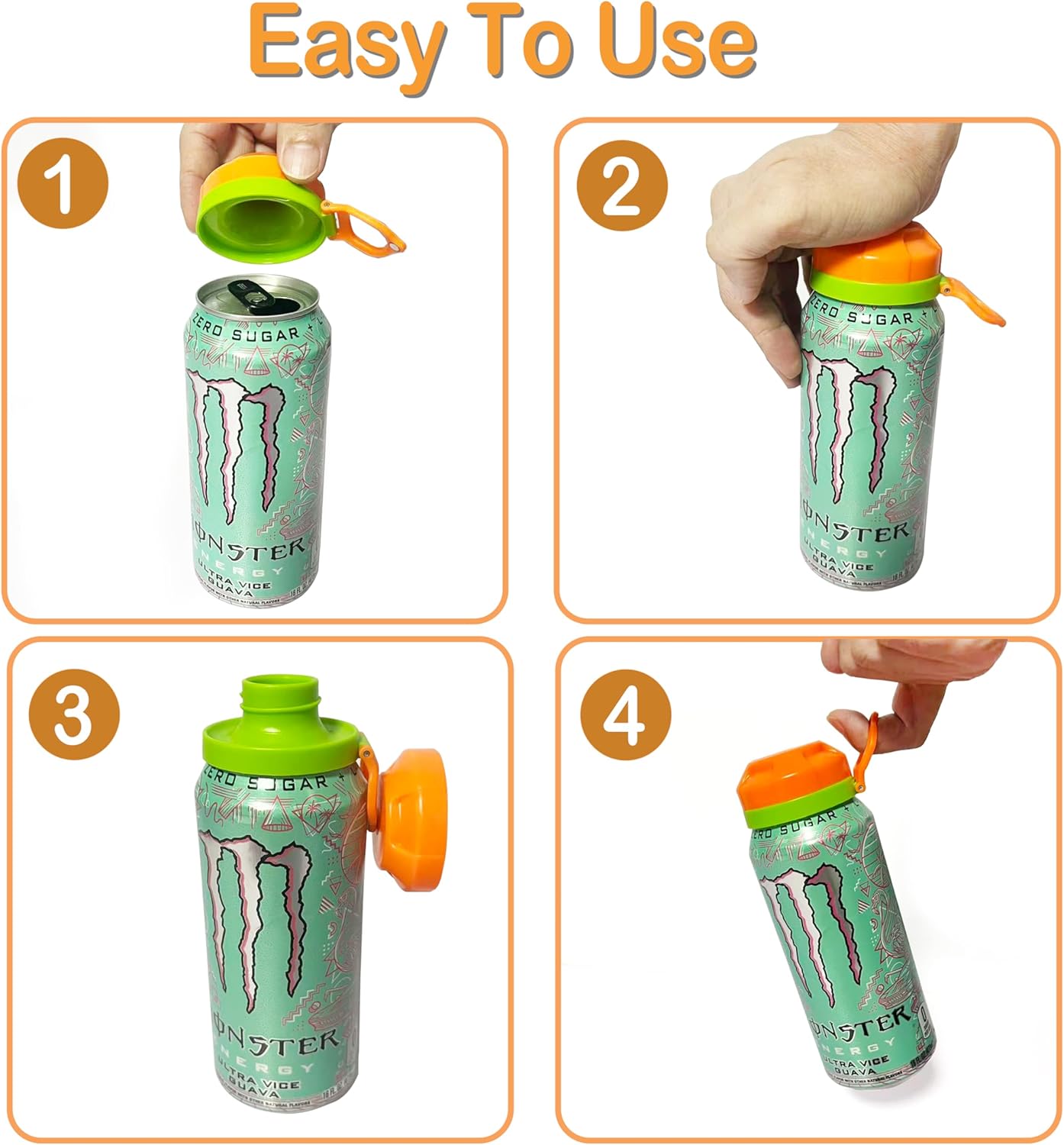 Magnetic Soda Can Lids