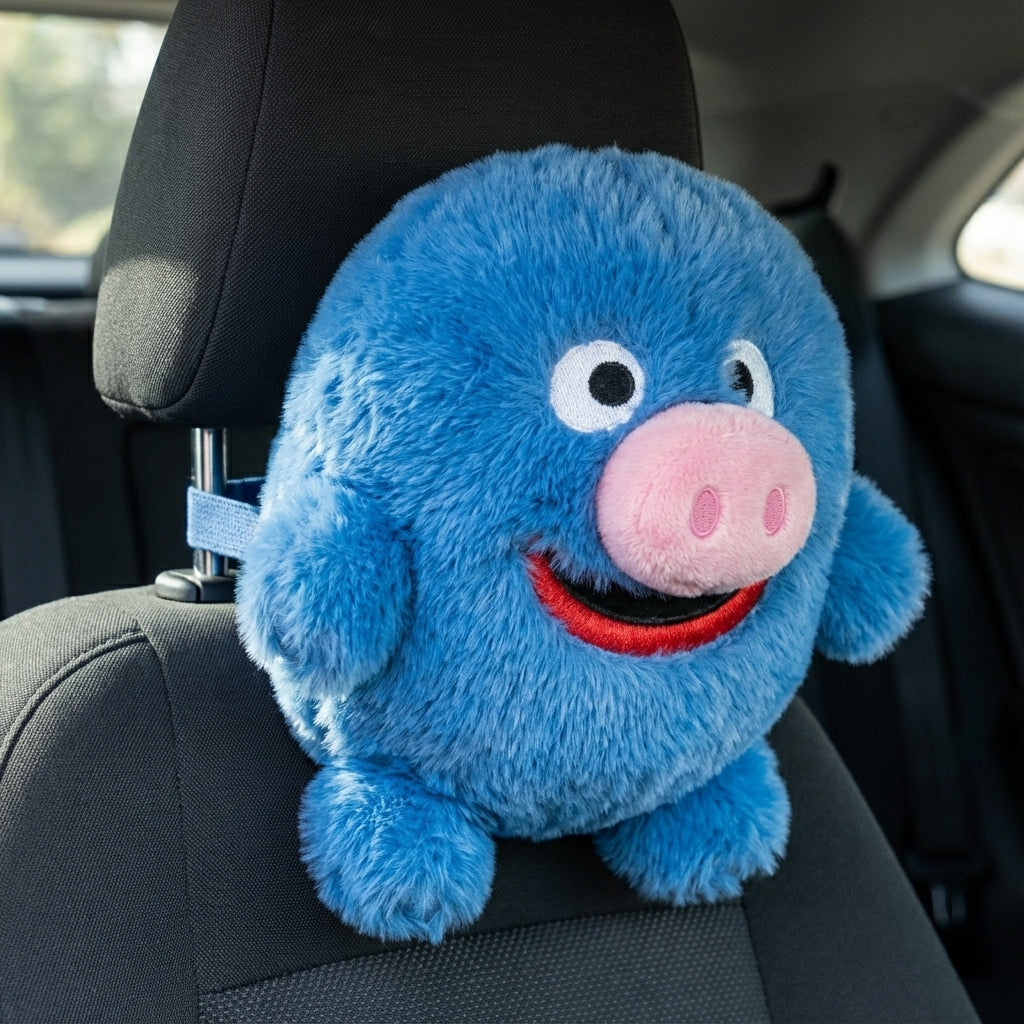 Fluxra Headrest Pillow — Your Backseat Buddy