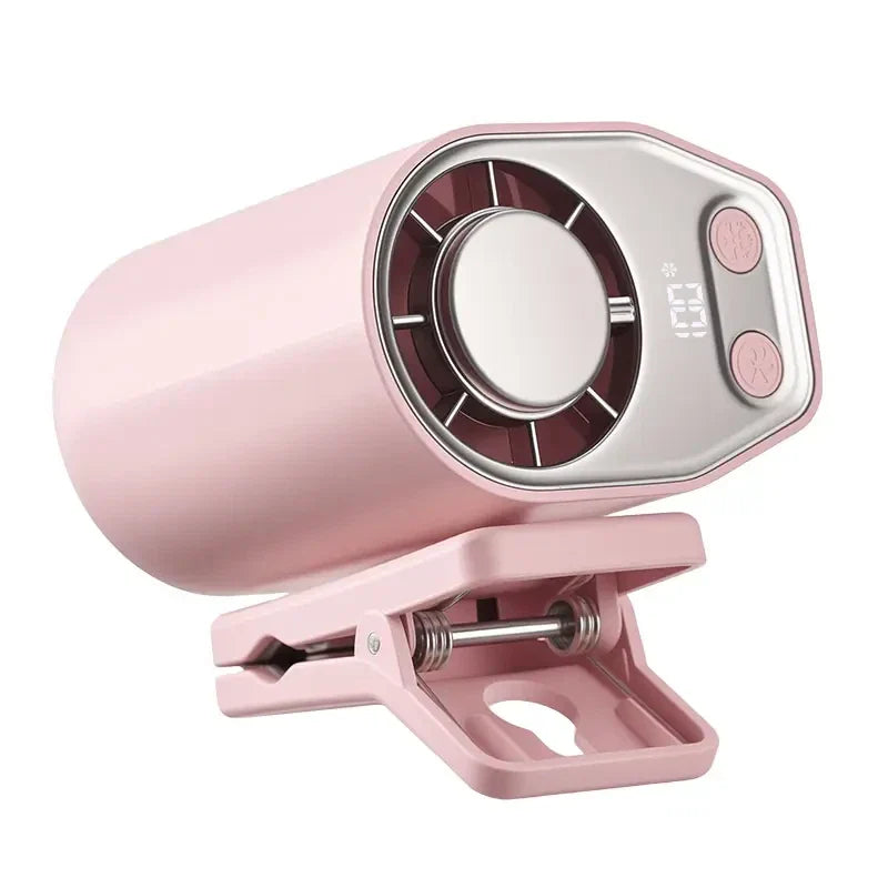 2026 Car Clip On Air Conditioner Fan with LED Display