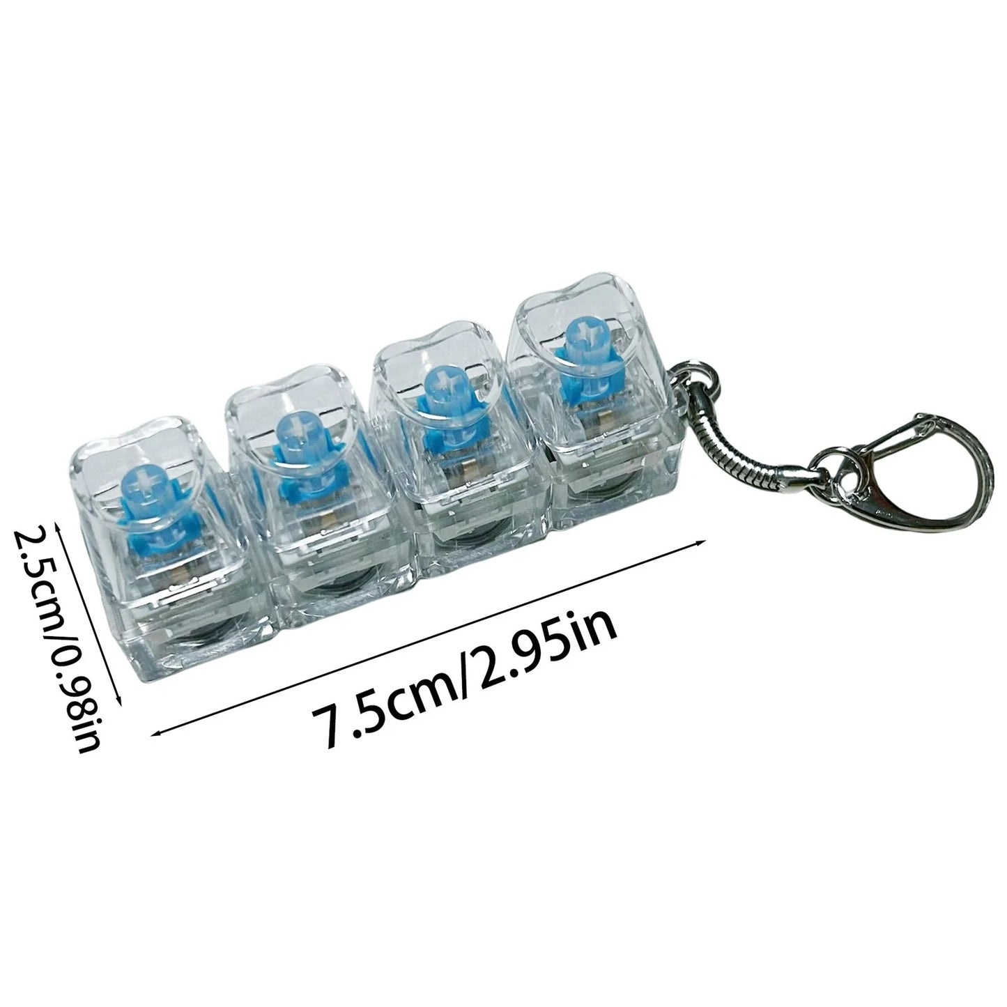 Stress Relieving Keyboard Keychain