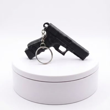 Mini Replica Gun Keychain