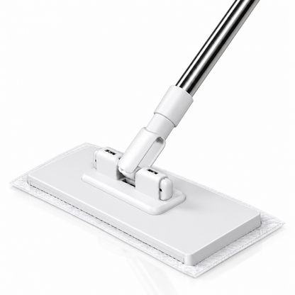 360° Rotating Flat Mop with One-Touch Cloth Release