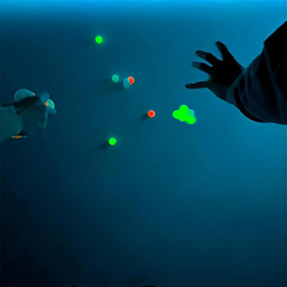 Glow in the Dark Sticky Balls for Ceiling & Wall (4 PCS)