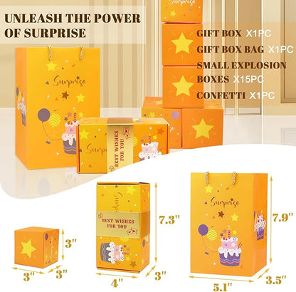 Surprise Gift Box Explosion for Money