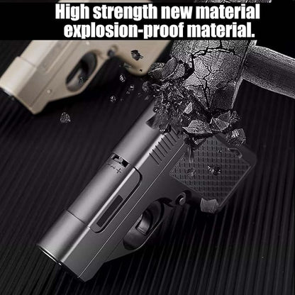 Gun Lighter with Cigarette Case