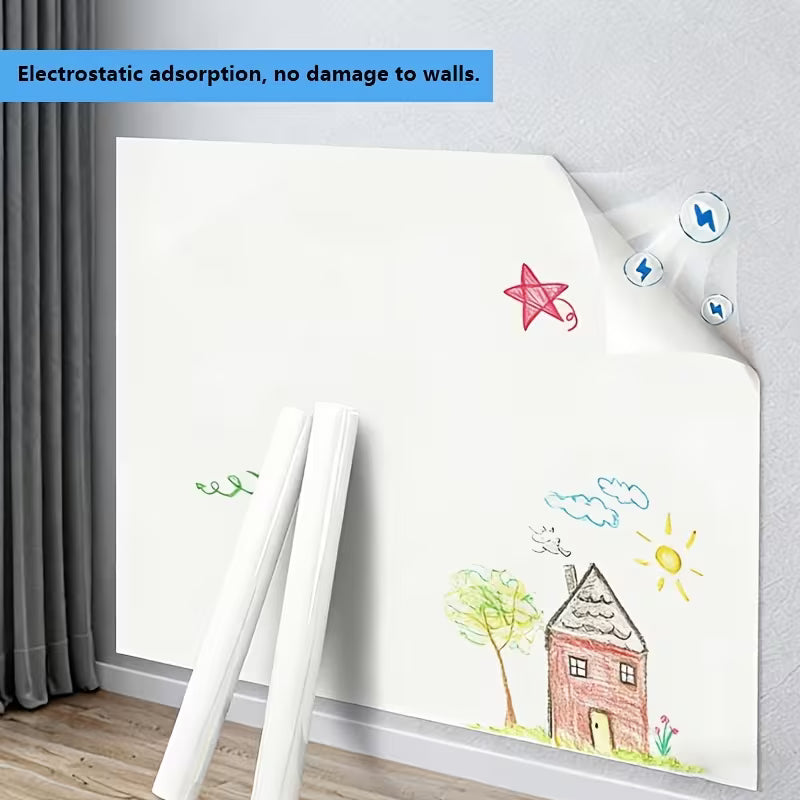 Static Cling Whiteboard Wall Sticker