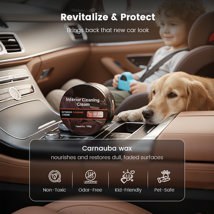 Interior Cleaning Cream for Cars