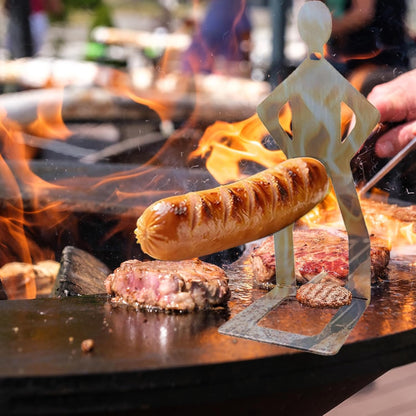 Funny BBQ Man Hot Dog Holders