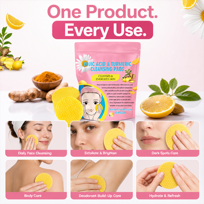 Turmeric & Kojic Acid Cleansing Pads