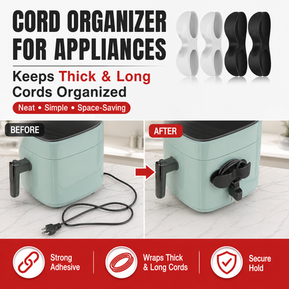Cord Organizer for Appliances