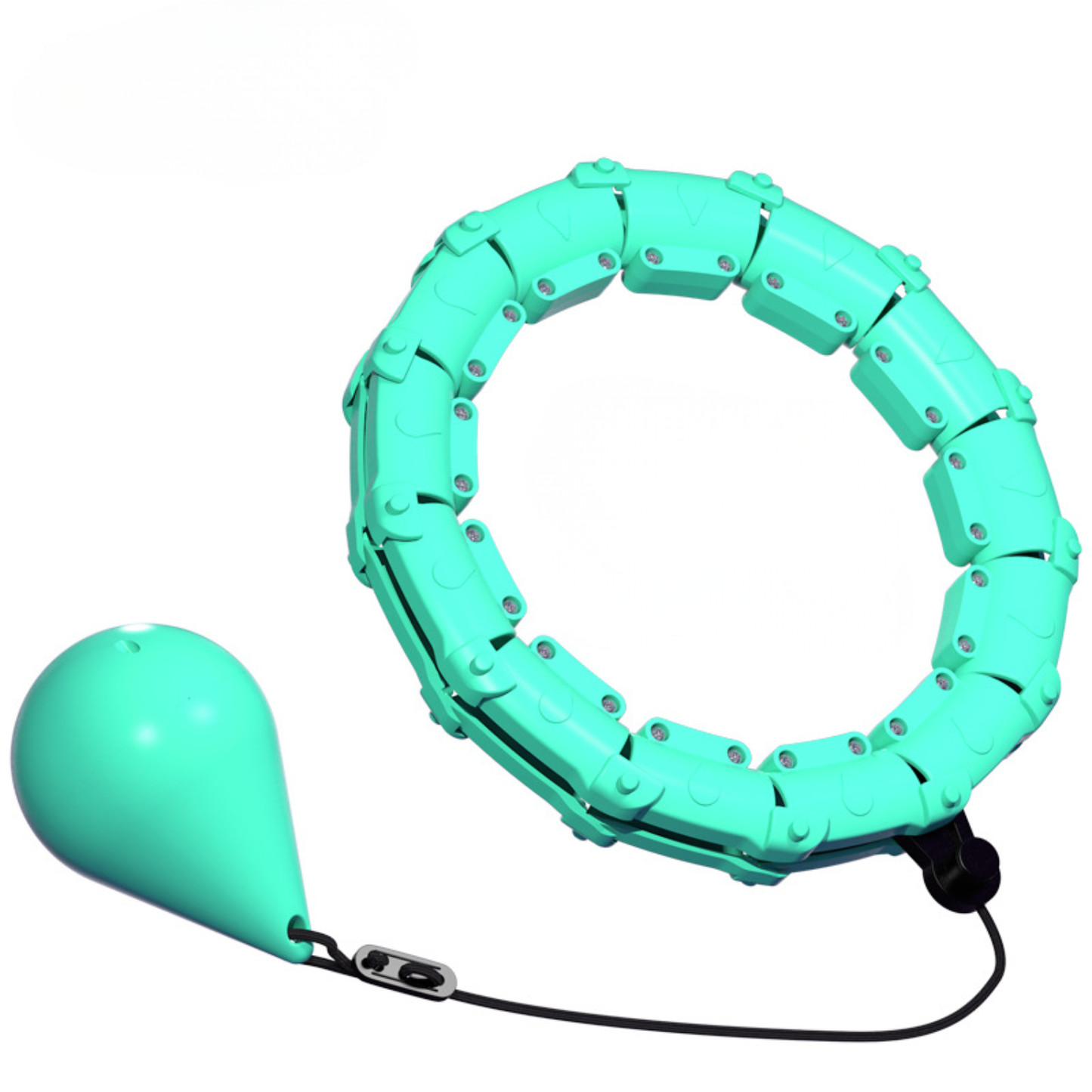 Adjustable Weighted Fitness Hoop