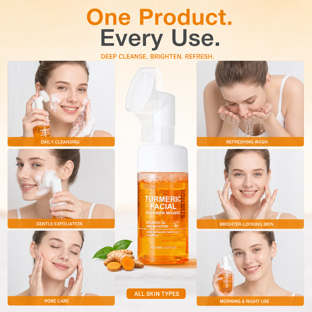 Turmeric Brightening Facial Cleanser