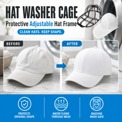 Hat Washer Cage with Adjustable Shaper