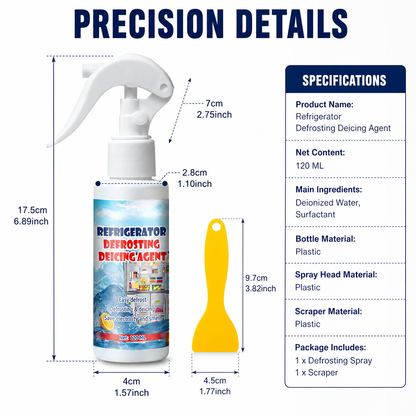 Ice Melting Spray - Safe and gentle & Fast defrosting