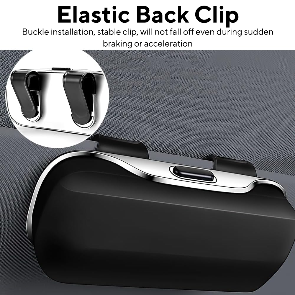 All-Inclusive Sun Visor Glasses Storage Box