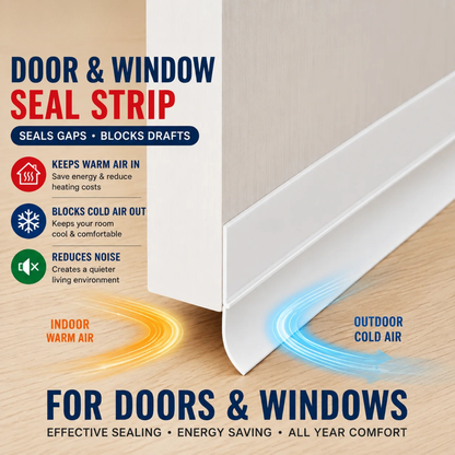 Self-Adhesive Door Bottom Seal Strip