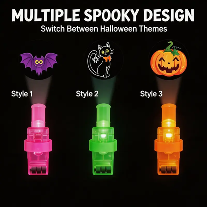 Halloween LED Finger Projection Lights (4PCS/Set)