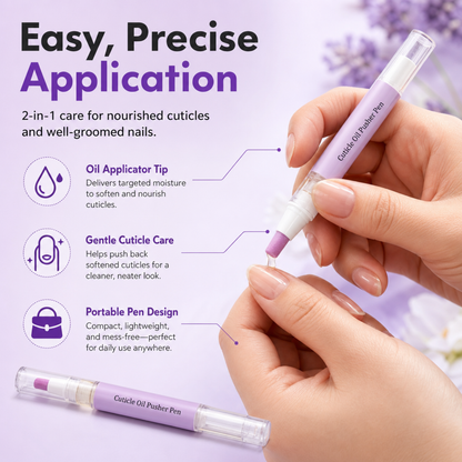 2-in-1 Cuticle Oil Pusher Pen