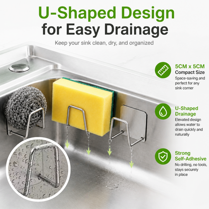 Multi-Functional Sink Storage Rack