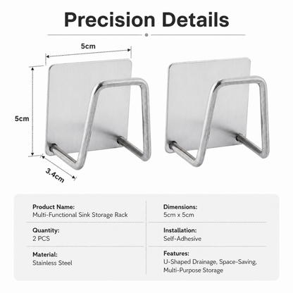 Multi-Functional Sink Storage Rack