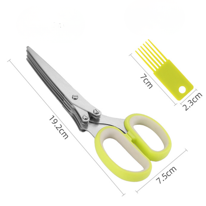 5-Blade Herb & Scallion Kitchen Scissors