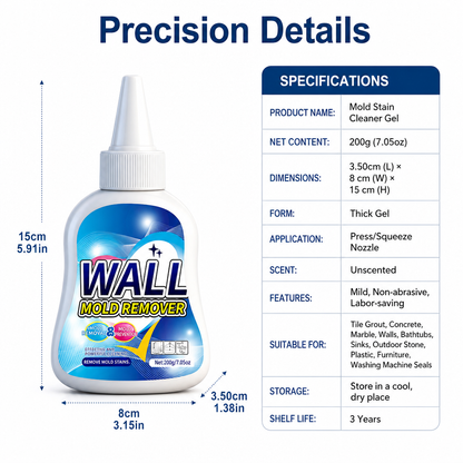 Mold Stain Cleaner Gel