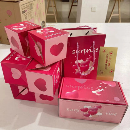 Surprise Gift Box Explosion for Money
