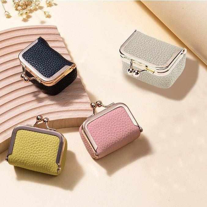 Genuine Leather Mini Jewelry Box