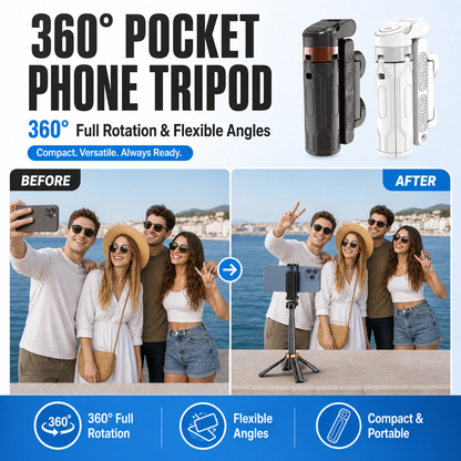 360° Pocket Phone Tripod