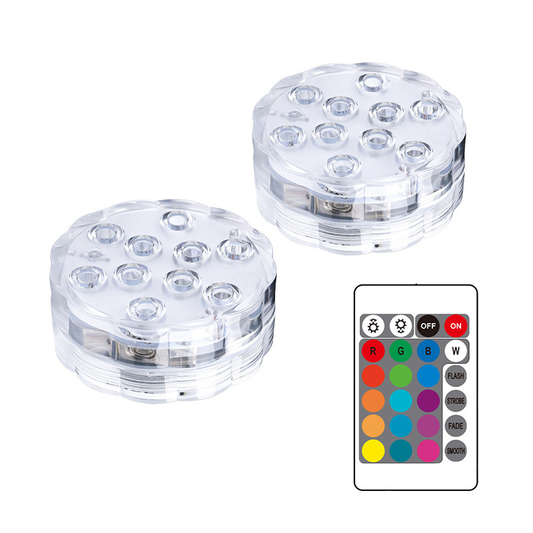 Rechargeable LED Pool lights (2 PCS)