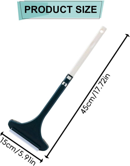 2-in-1 Window Screen Cleaning Brush with Squeegee