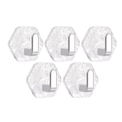 Glacier Ripple Self-Adhesive Hooks