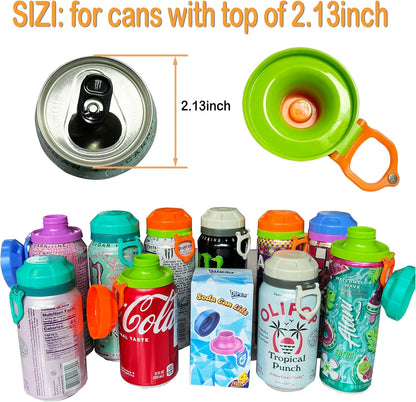 Magnetic Soda Can Lids