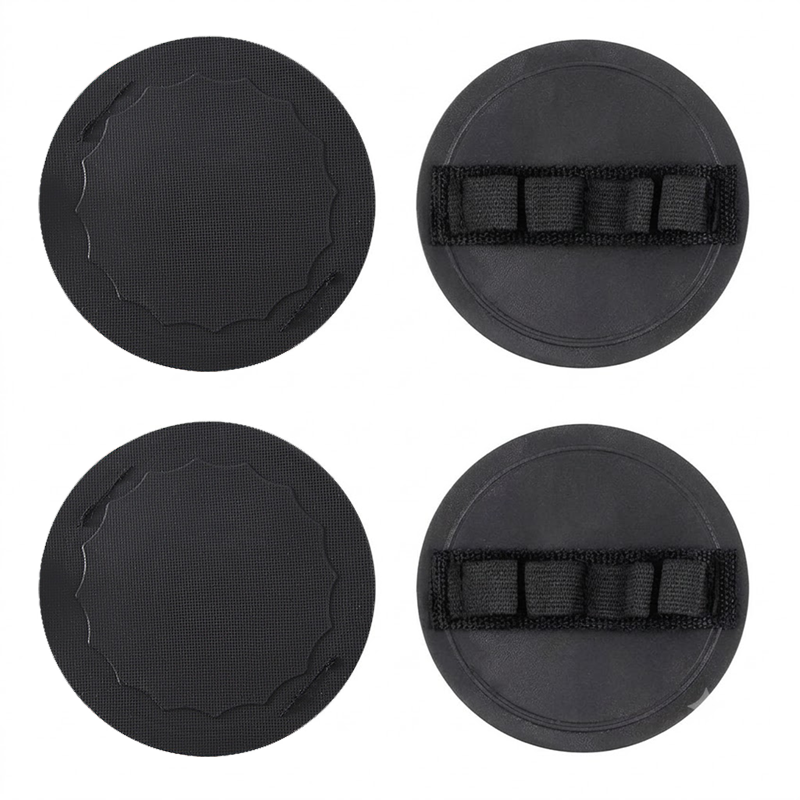 Soft Rubber Shower Scrubber (4 PCS) (Discounted)