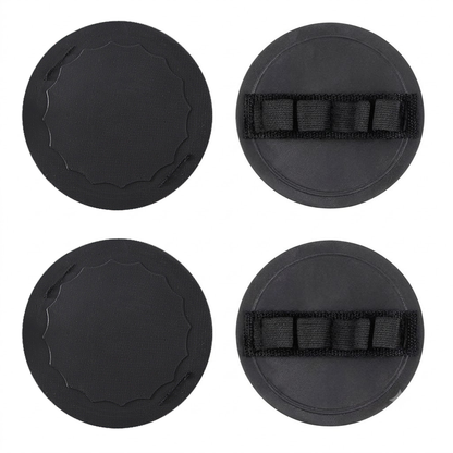 Soft Rubber Shower Scrubber (4 PCS) (Discounted)