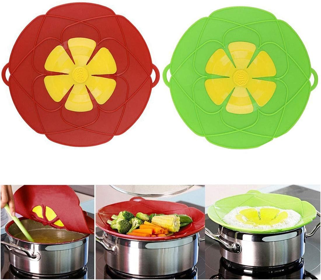 Boil Over Safeguard Spill Stopper Lid Cover