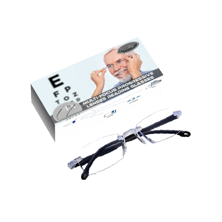 Multi-Focus Progressive Lenses Reading glasses - Far And Near Dual-Use