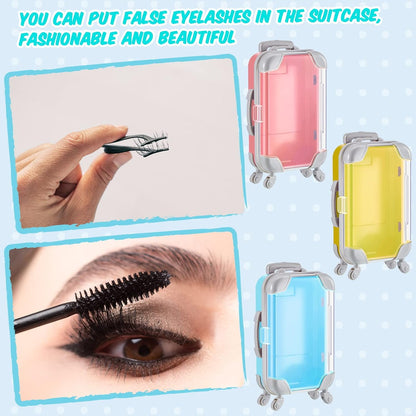 Plastic Tiny Travel Luggage for Candy Makeup Jewelry