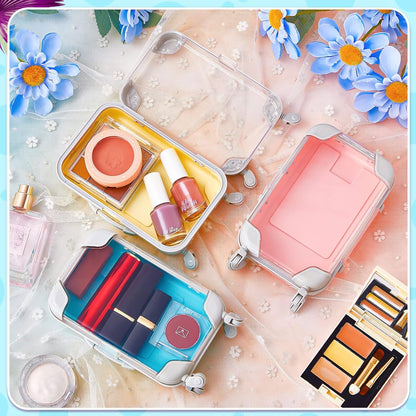 Plastic Tiny Travel Luggage for Candy Makeup Jewelry