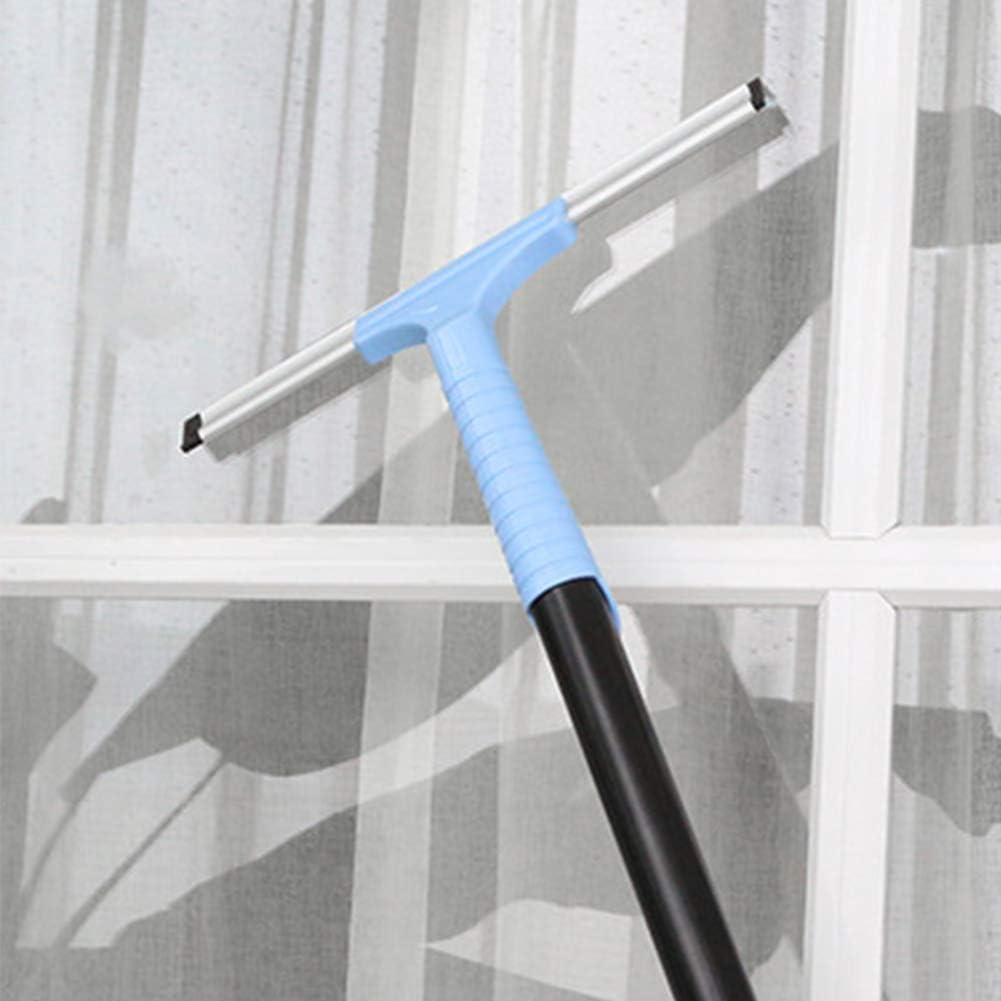 Rubber Glass Windshield Wiper Blades with Non-Slip Handle for Cleaning Showers