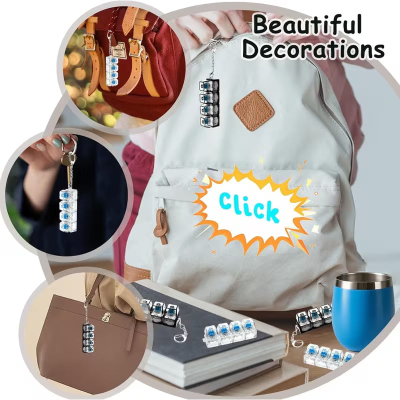 Stress Relieving Keyboard Keychain