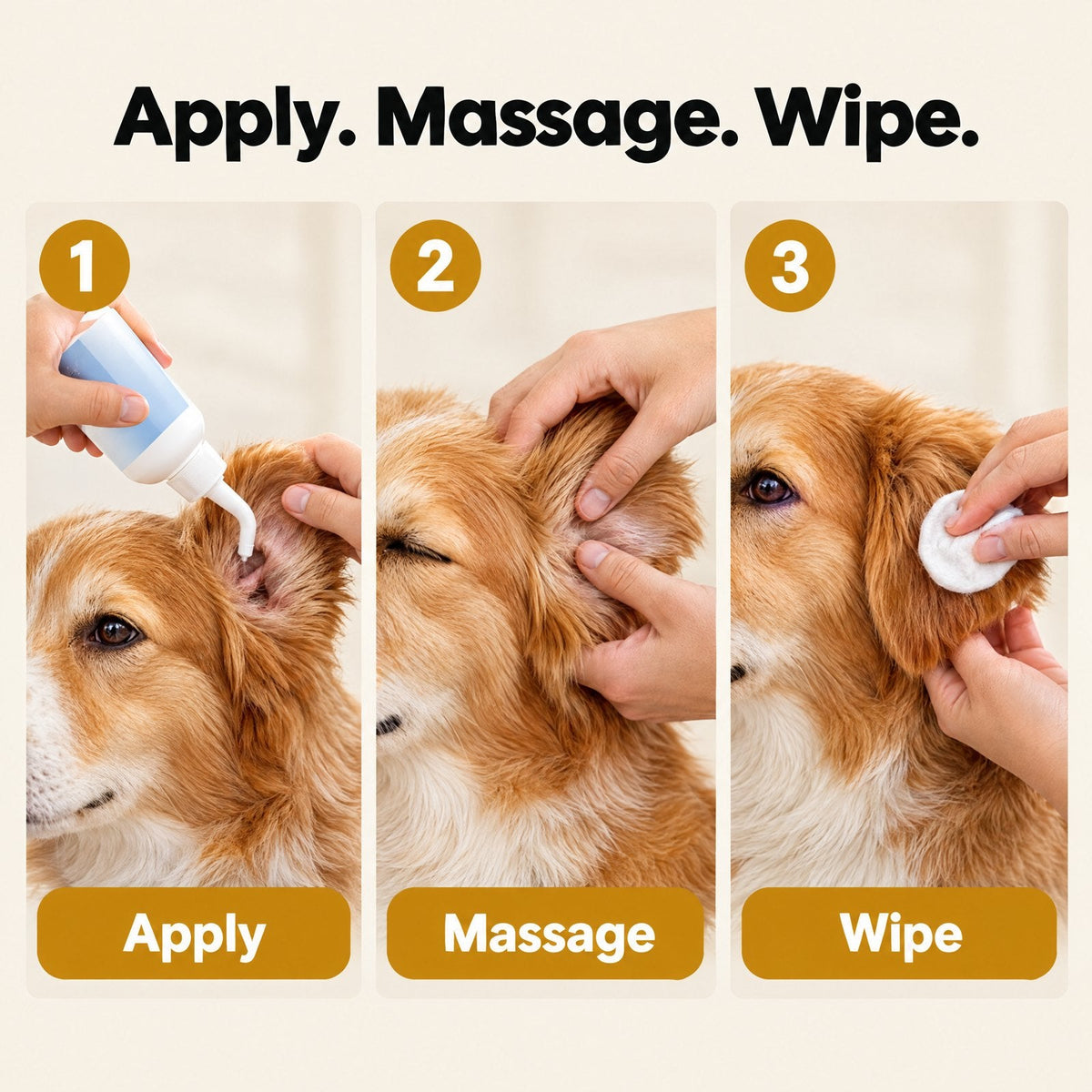 How to use the Ear Wash for Dogs & Cats