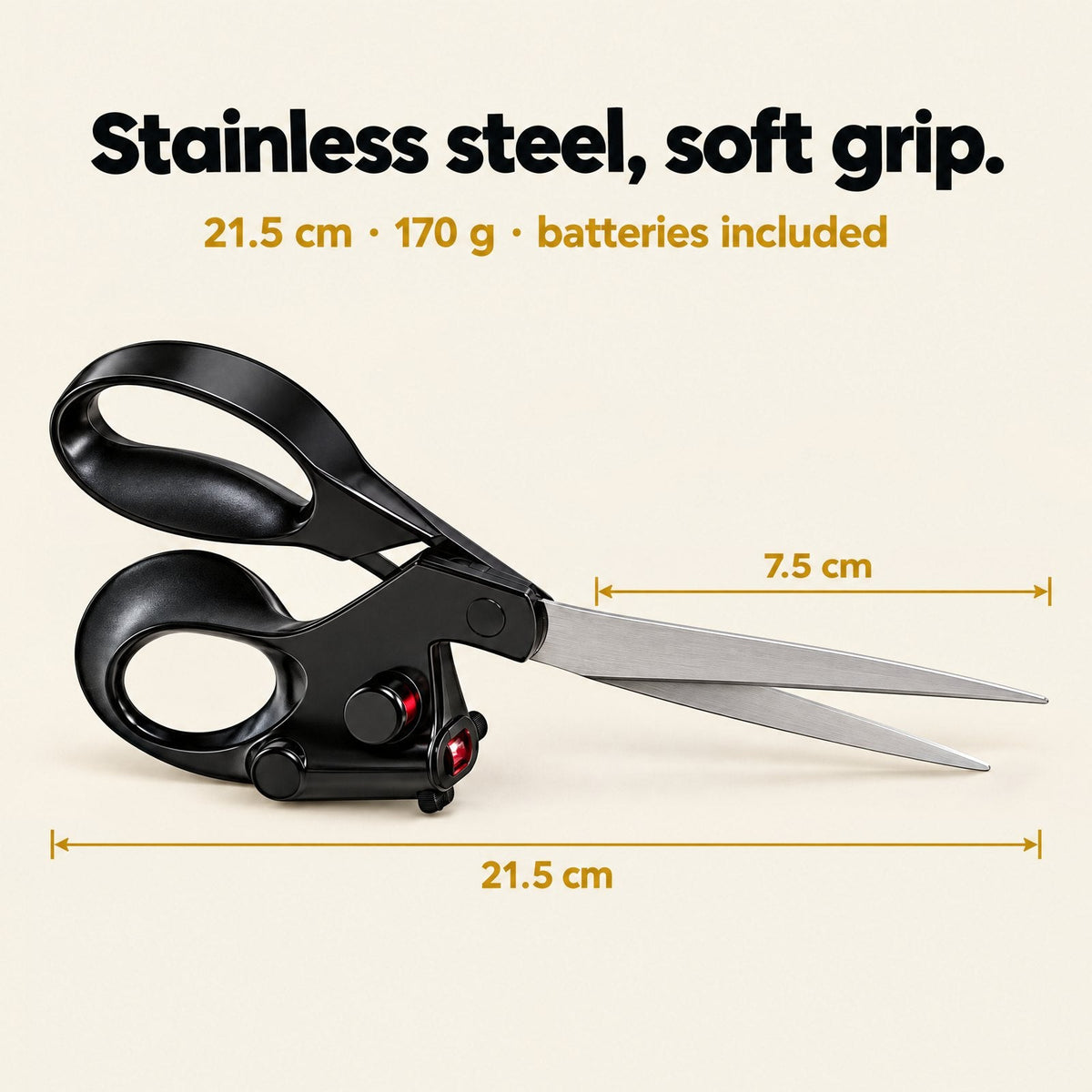 Professional Laser Guided Sewing Scissors size and details