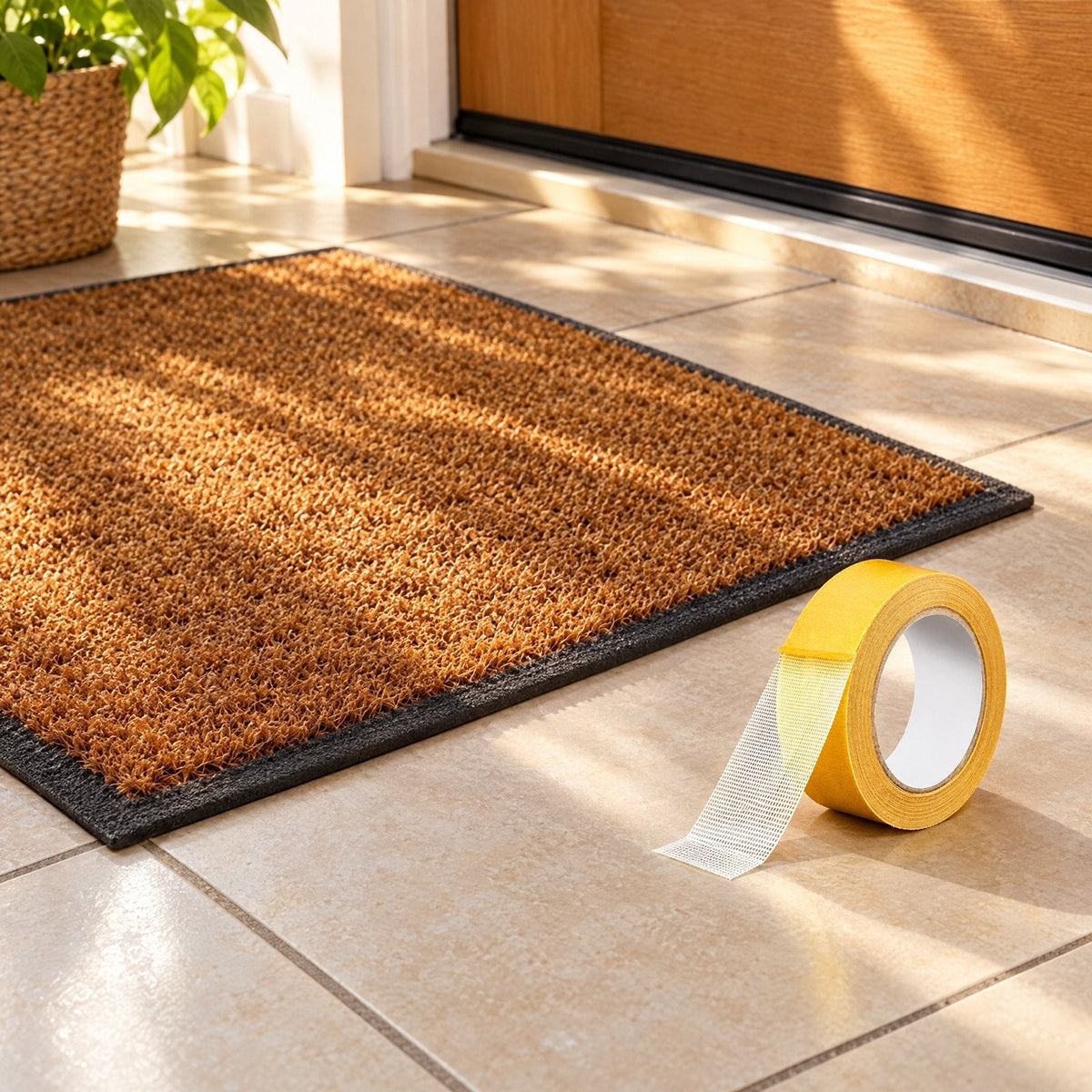 Heavy Duty Double Sided Mesh Tape at home