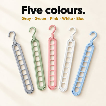 9-in-1 Smart Hanger colours