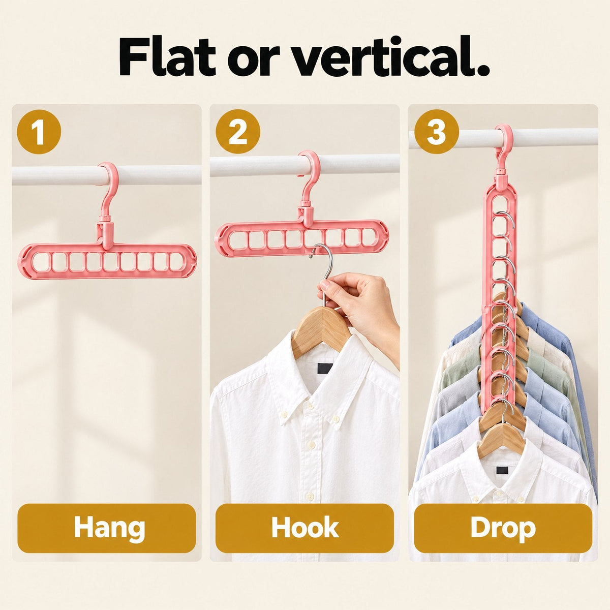 How to use the 9-in-1 Smart Hanger